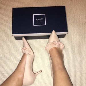FINAL SALE! ✨NWT & Box!✨Blush KAARI blue heels